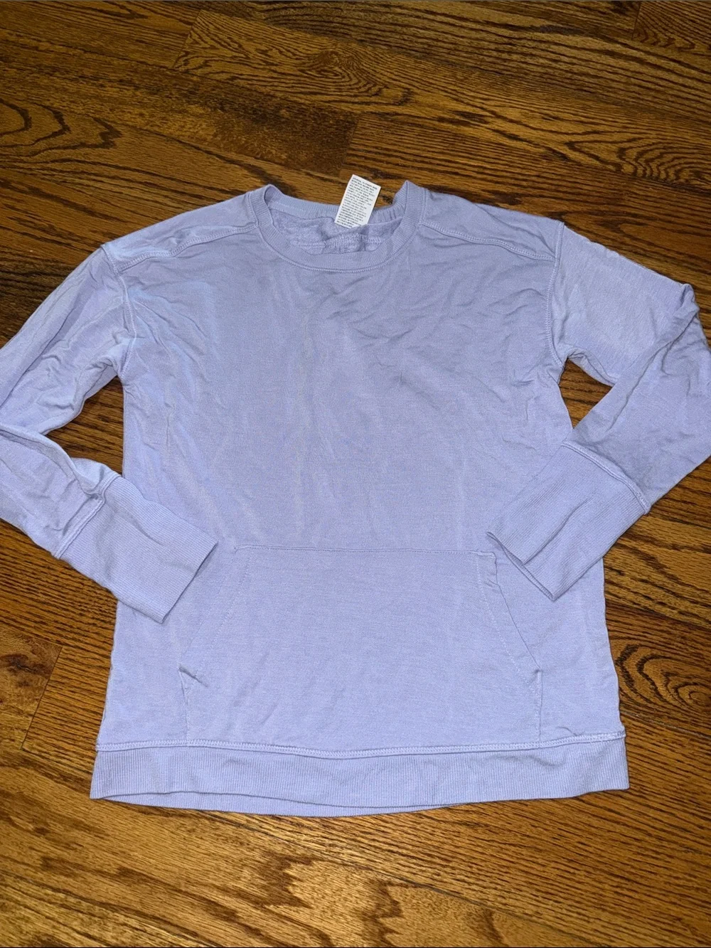 All in motion girls set of 2 tops, sweatshirt & 1 pair of lilac shorts large